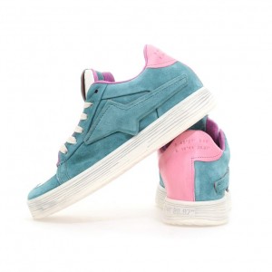 A.S.98 Adria Sneakers Dame Grønn Rød | NO-ADCNXW083