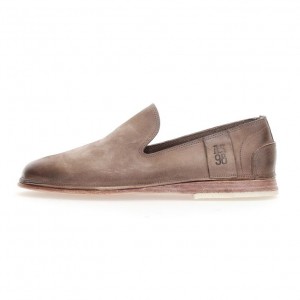 A.S.98 Alberic flat shoes Herre Lyse Brune | NO-ZUFYBW397