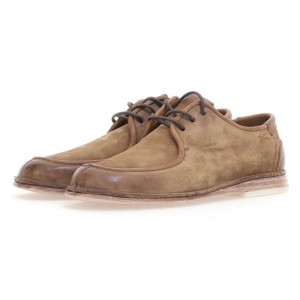 A.S.98 Alf flat shoes Herre Lyse Brune | NO-POBQXY538