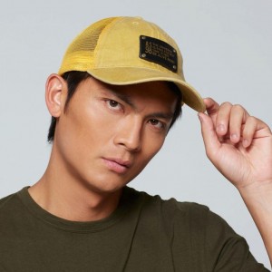 A.S.98 Alizee hats Herre Gul | NO-KQFVDZ198