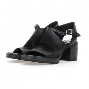 A.S.98 Amice Sandaler Dame Svarte | NO-OKFBXY167