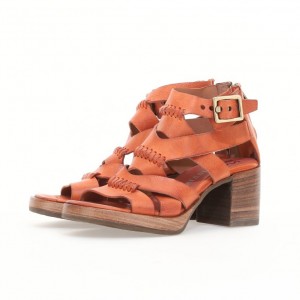 A.S.98 Andra Sandaler Dame Oransje | NO-RZVOAB805