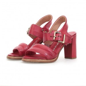 A.S.98 Brittany Sandaler Dame Mørke Rød | NO-UBTKLM450
