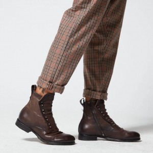 A.S.98 Clash 401231 Ankle boots Herre Sjokolade | NO-QXVGMP365