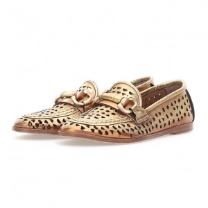 A.S.98 Jacklyn flat shoes Dame Gull | NO-JVDAZC780