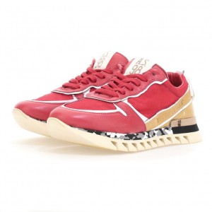 A.S.98 Julian Sneakers Herre Rød | NO-AIZNTE614