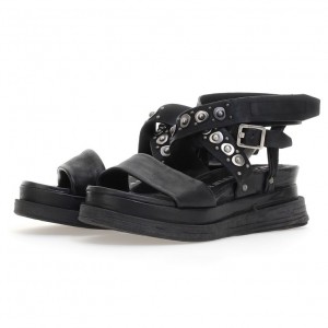 A.S.98 Ladonna Sandaler Dame Svarte | NO-GBLNAJ631