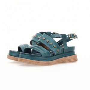 A.S.98 Lalla Sandaler Dame Grønn | NO-RNAEVZ068
