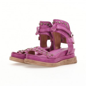 A.S.98 Leta Sandaler Dame Fuchsia | NO-OQLGXM326