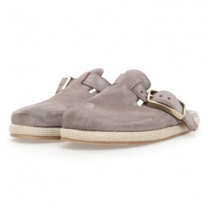 A.S.98 Mules Mike flat shoes Herre Lyse Brune | NO-LOQUSC139
