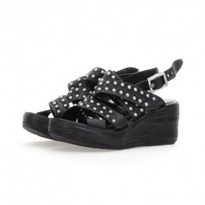 A.S.98 Normand Sandaler Dame Svarte | NO-LTGWFA548