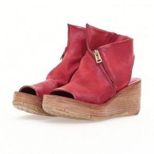 A.S.98 Nowell Sandaler Dame Mørke Rød | NO-TZAMKN630