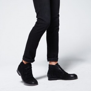 A.S.98 Oswin Ankle boots Herre Svarte | NO-QTRDAX815