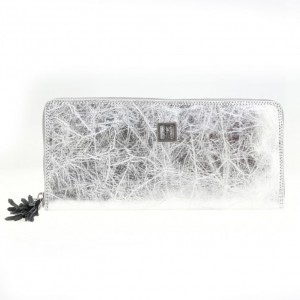A.S.98 Placida Lommebok Unisex Sølv | NO-RLMVXJ569
