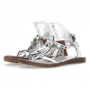 A.S.98 Reina Sandaler Dame Sølv | NO-BEZGTM630