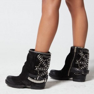 A.S.98 Saint-Shine Ankle boots Dame Svarte | NO-HLVJWS352
