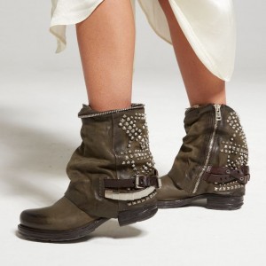 A.S.98 Saintec 259216 Ankle boots Dame Dyp Grønn | NO-ZADXJO184