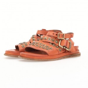 A.S.98 Savanna Sandaler Dame Oransje | NO-MUJVSQ960