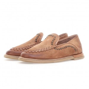 A.S.98 Tami flat shoes Dame Khaki | NO-BFCJSM172