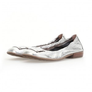 A.S.98 Zula flat shoes Dame Sølv | NO-JMAEQN524