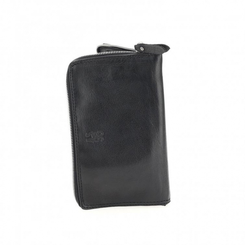 A.S.98 101029 Lommebok Unisex Svarte | NO-YASEQG347