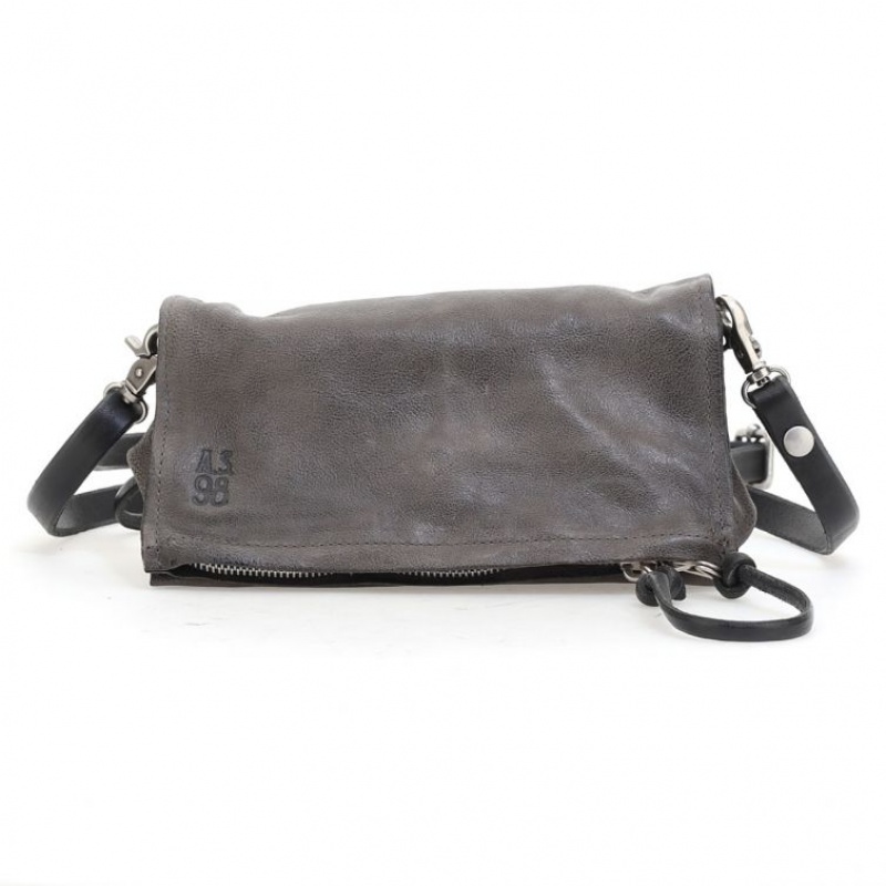 A.S.98 103001 Lommebok Unisex Grå | NO-RBXKDT315