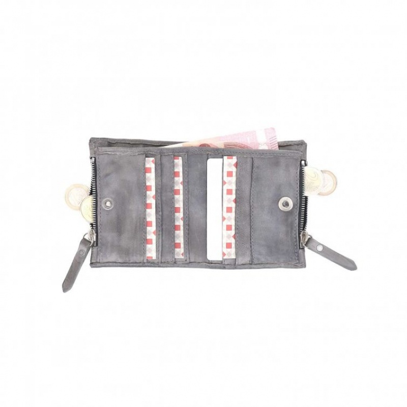 A.S.98 103085 Lommebok Unisex Grå | NO-JCQANF802