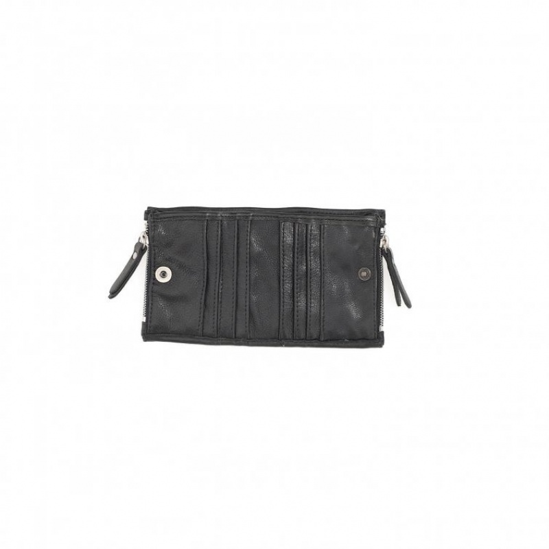 A.S.98 103085 Lommebok Unisex Svarte | NO-EYJVMA804