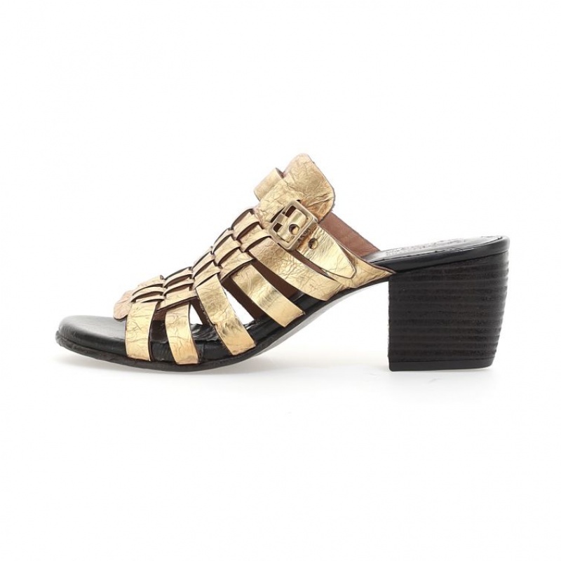 A.S.98 Abigayle Sandaler Dame Gull | NO-MHJYWD619