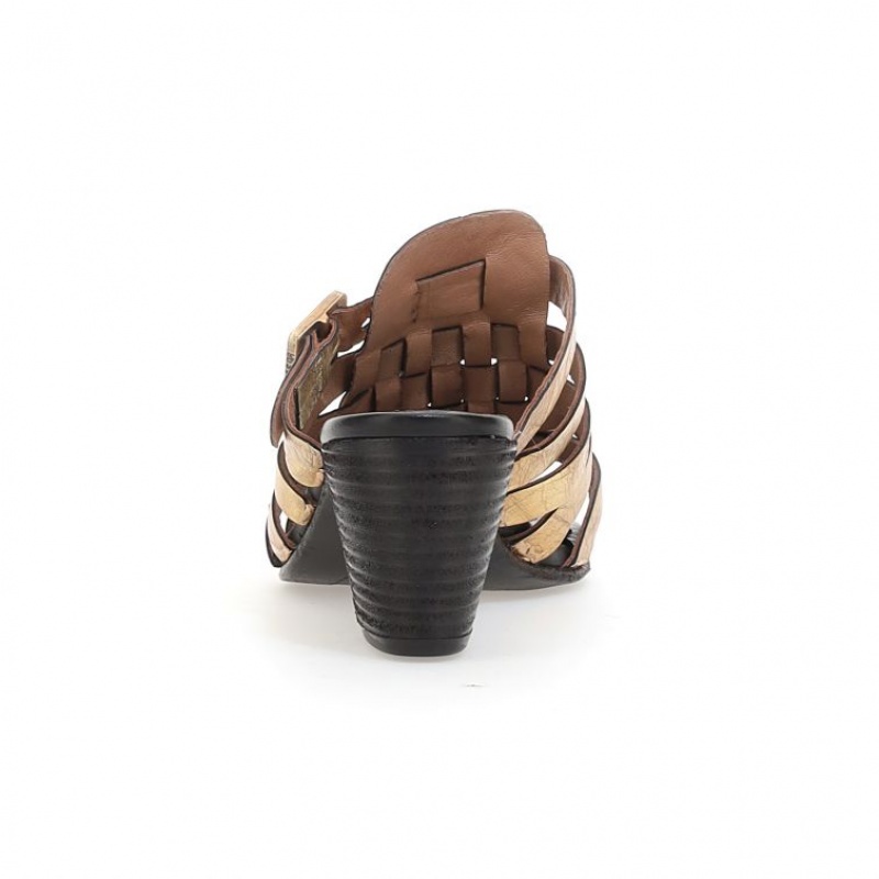 A.S.98 Abigayle Sandaler Dame Gull | NO-MHJYWD619