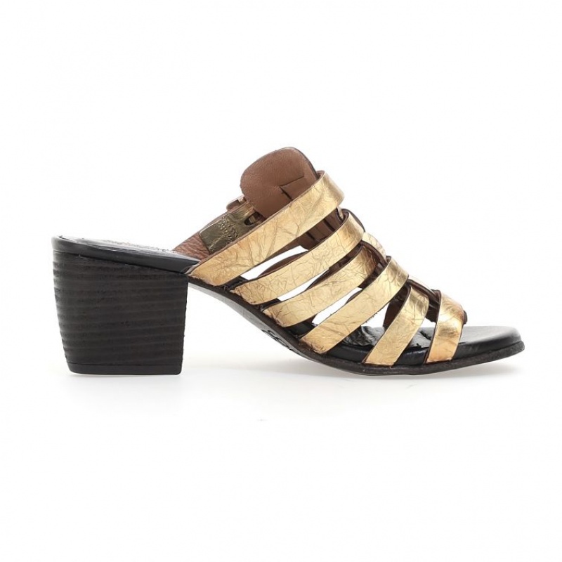 A.S.98 Abigayle Sandaler Dame Gull | NO-MHJYWD619