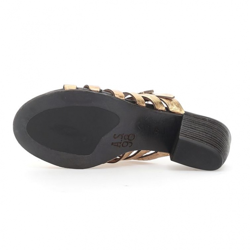 A.S.98 Abigayle Sandaler Dame Gull | NO-MHJYWD619