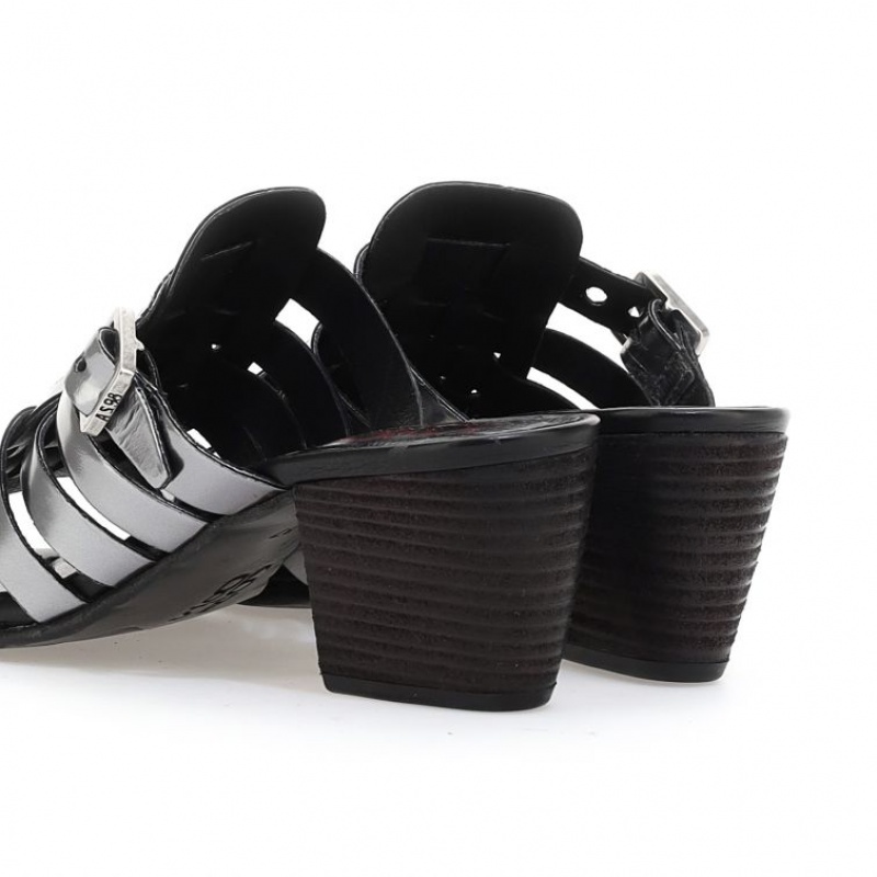 A.S.98 Abigayle Sandaler Dame Titanium | NO-ZCTKLE869