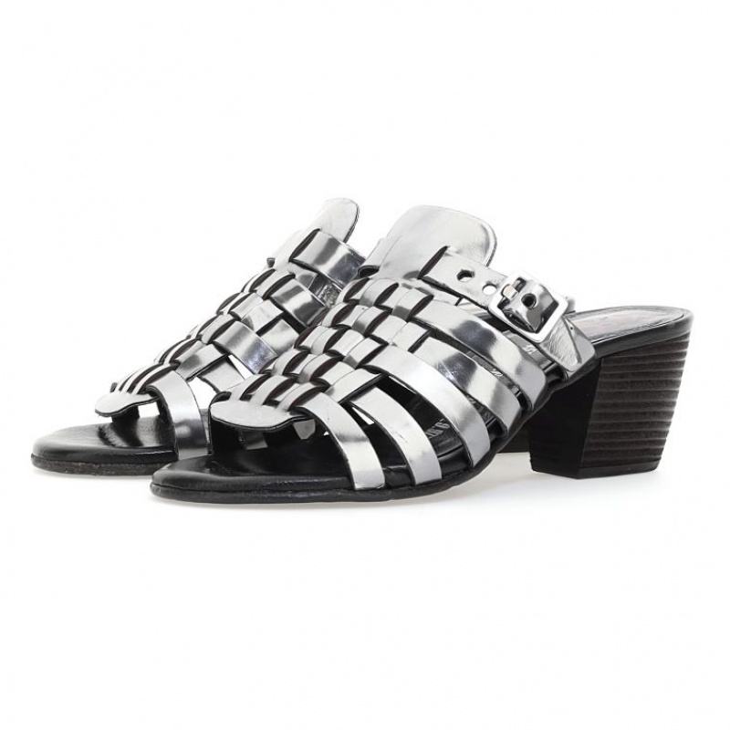 A.S.98 Abigayle Sandaler Dame Titanium | NO-ZCTKLE869
