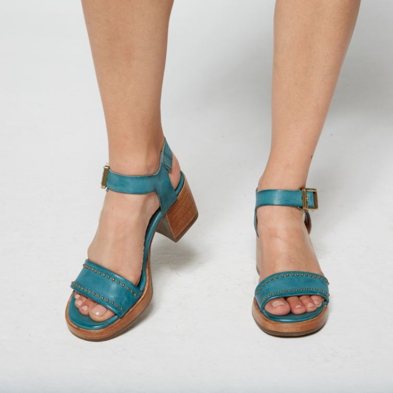 A.S.98 Abnor Sandaler Dame Grønn | NO-FWUQCH649