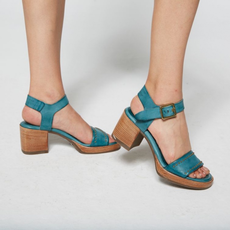 A.S.98 Abnor Sandaler Dame Grønn | NO-FWUQCH649