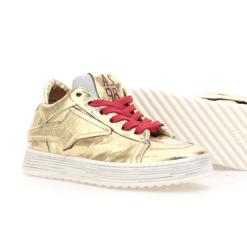A.S.98 Adria Sneakers Dame Gull | NO-DSWPOV463