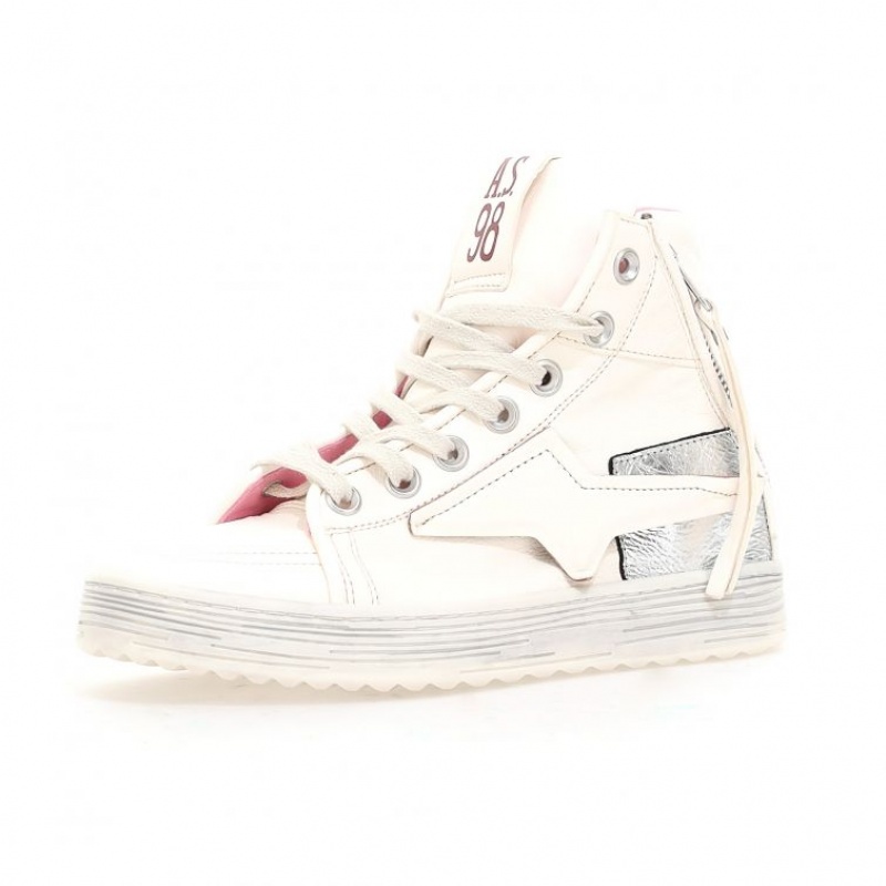 A.S.98 Aileen Sneakers Dame Hvite | NO-DCUBTP407