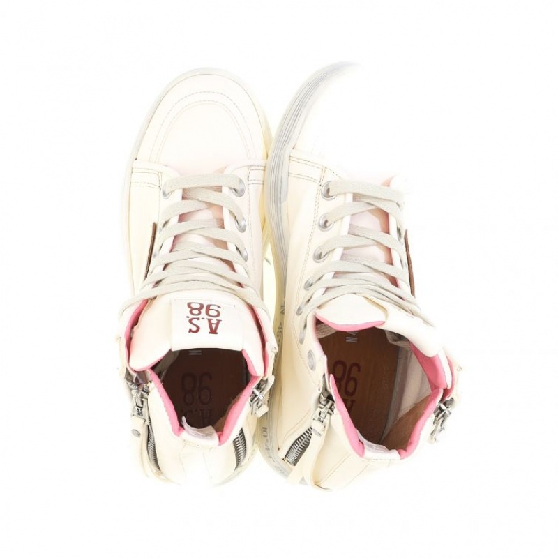 A.S.98 Aileen Sneakers Dame Hvite | NO-DCUBTP407