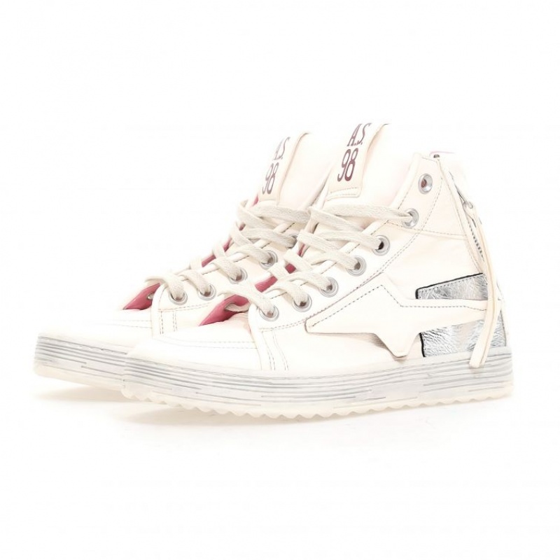 A.S.98 Aileen Sneakers Dame Hvite | NO-DCUBTP407