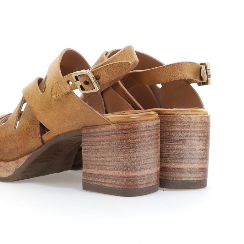 A.S.98 Aislin Sandaler Dame Khaki | NO-HSALBZ569