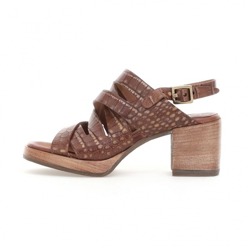 A.S.98 Aislin Sandaler Dame Khaki | NO-QSKYWR426