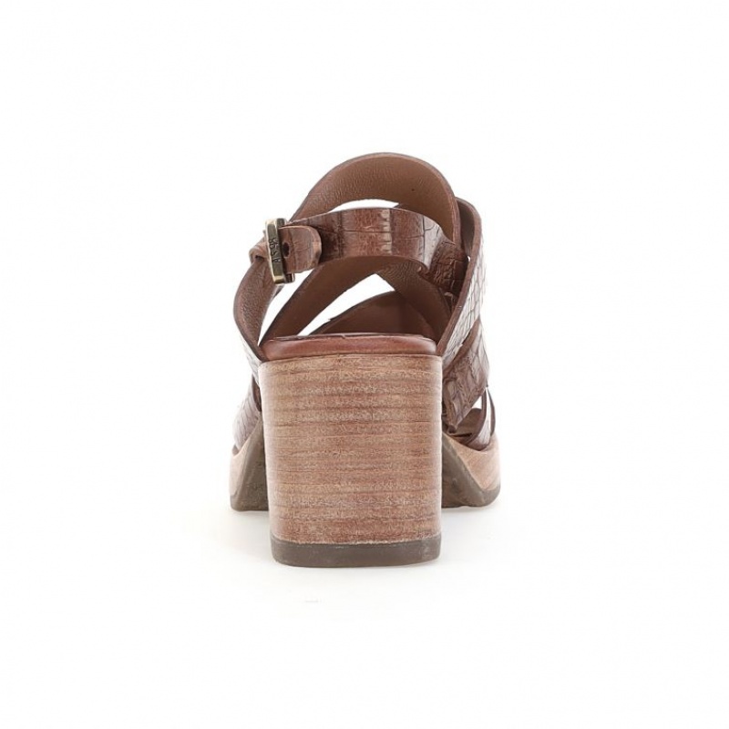 A.S.98 Aislin Sandaler Dame Khaki | NO-QSKYWR426