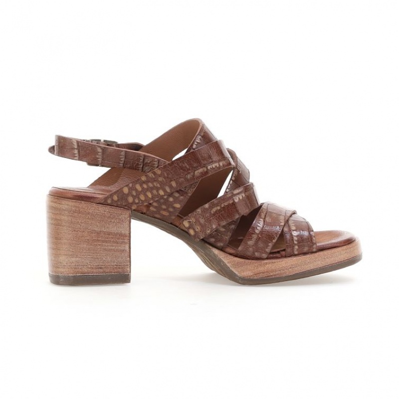 A.S.98 Aislin Sandaler Dame Khaki | NO-QSKYWR426