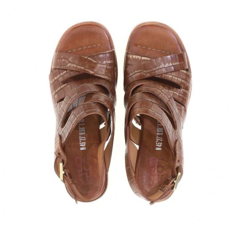 A.S.98 Aislin Sandaler Dame Khaki | NO-QSKYWR426