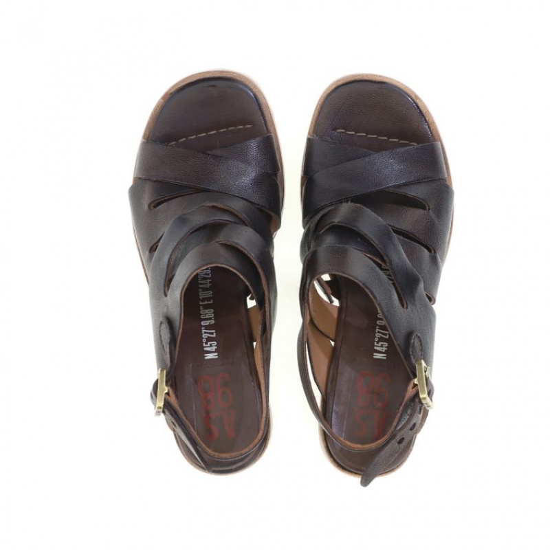 A.S.98 Aislin Sandaler Dame Sjokolade | NO-TVRLCN351