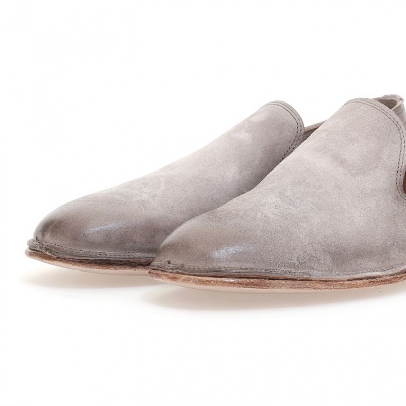 A.S.98 Alberic flat shoes Herre Grå | NO-MNJWBD597