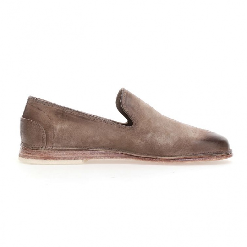 A.S.98 Alberic flat shoes Herre Lyse Brune | NO-ZUFYBW397