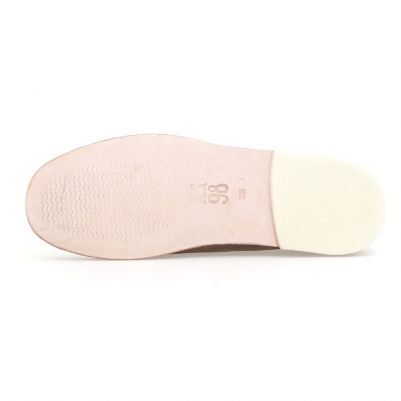 A.S.98 Alberic flat shoes Herre Lyse Brune | NO-ZUFYBW397