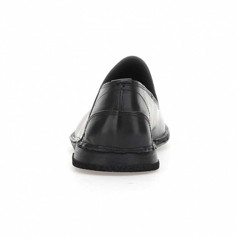 A.S.98 Alberic flat shoes Herre Svarte | NO-PYVEHN615